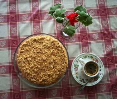 Cake and Flower